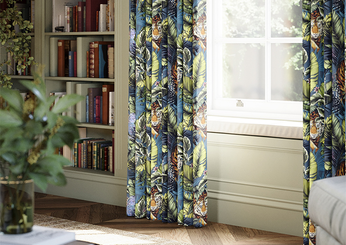Bengal Tiger, Twilight - Made to Measure Curtains - Image 5